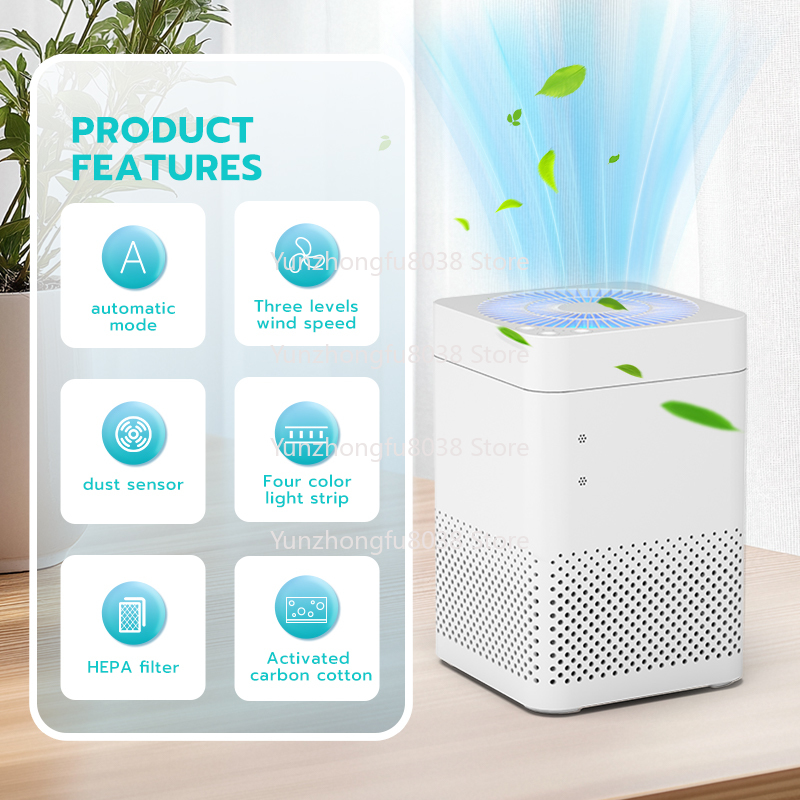 Portable Home Smart Air Purifi - Smart Home Room reseña y precio