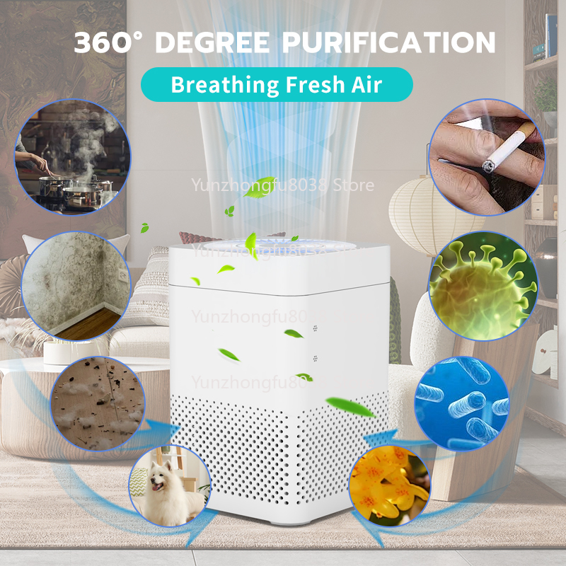 Portable Home Smart Air Purifi - Smart Home Room reseña y precio