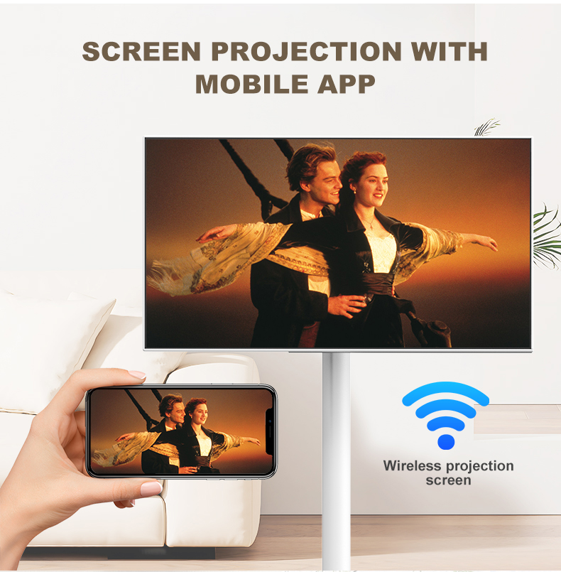 21.5 Inch LED White Battery-Po - Smart Home Tv reseña y precio