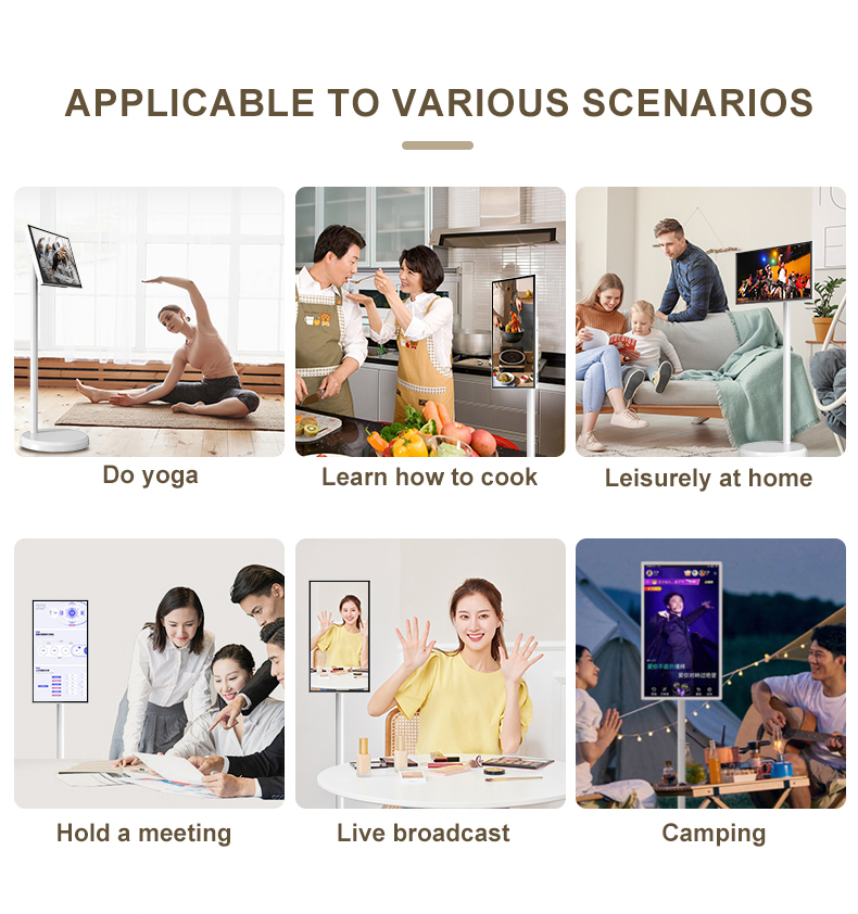 21.5 Inch LED White Battery-Po - Smart Home Tv reseña y precio