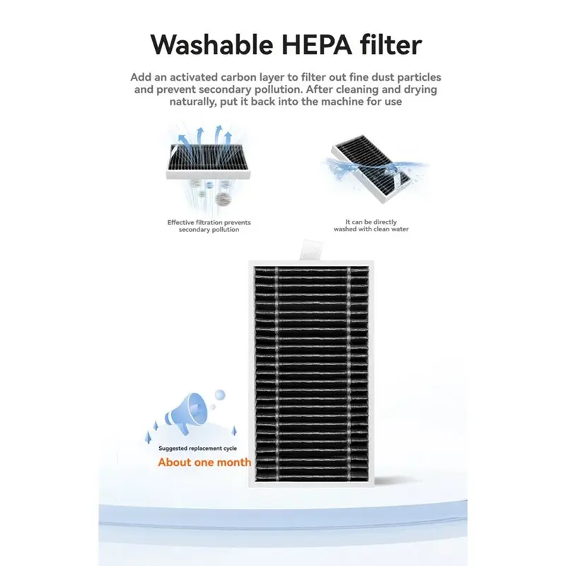HEPA filter Replacement Access - Robot Vacuum reseña y precio