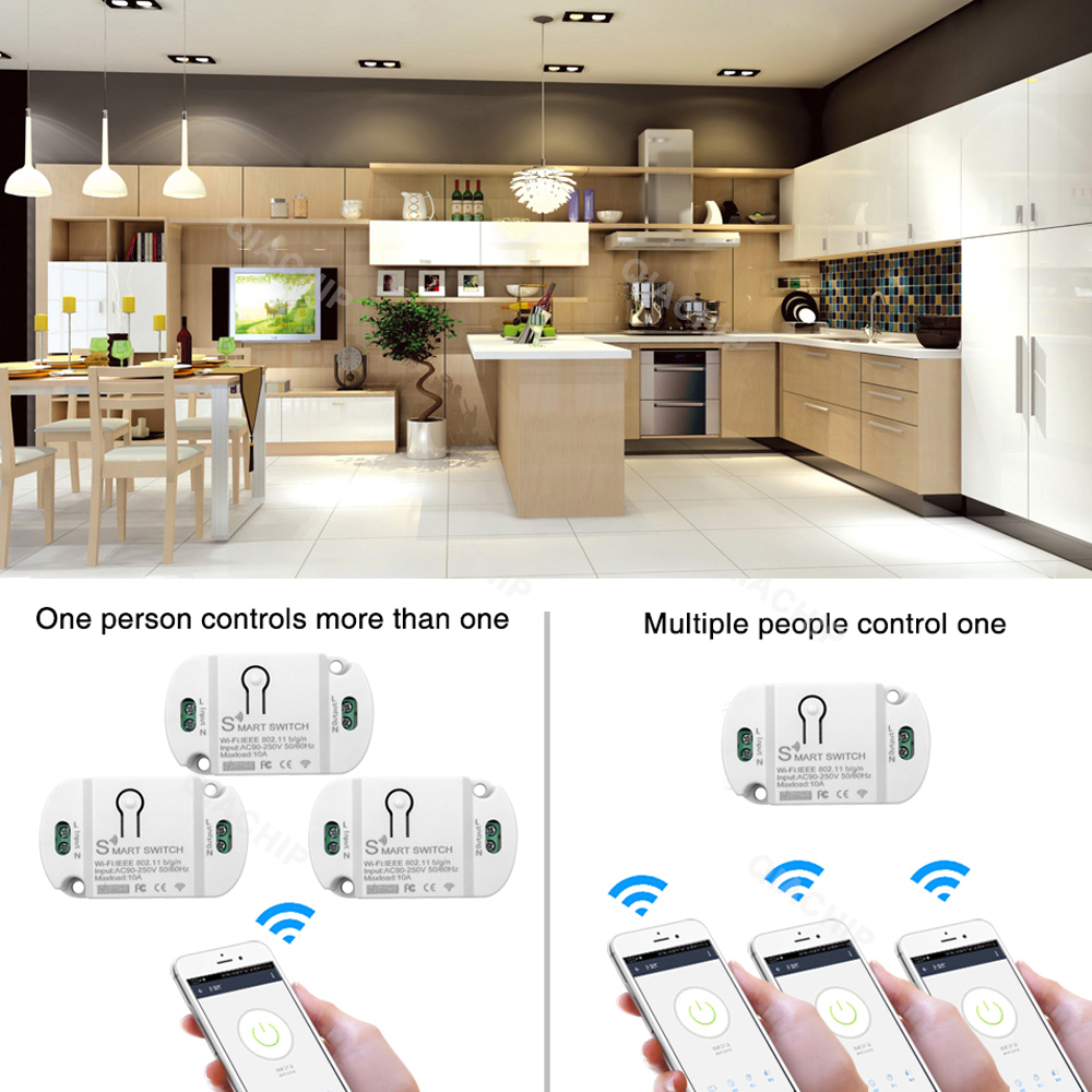 Tuya WiFi Smart Switch AC 220V - Alexa Compatible Bulb reseña y precio