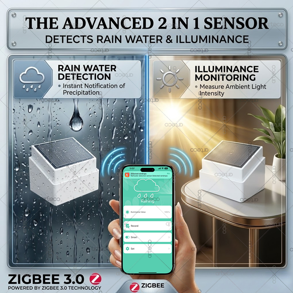 Smart Zigbee 3.0 Rain Drop Sen - Smart Home Green reseña y precio