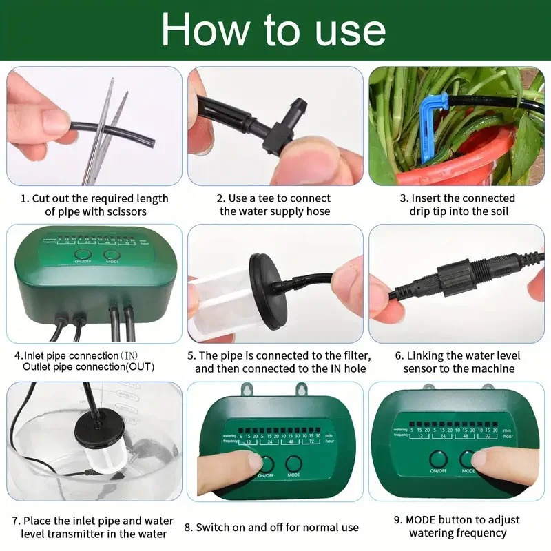 Solar Intelligent Irrigation K - Smart Home Green reseña y precio