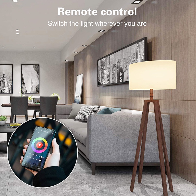 SIXWGH E27 Bulb WiFi 9W Smart  - Alexa Compatible Bulb reseña y precio