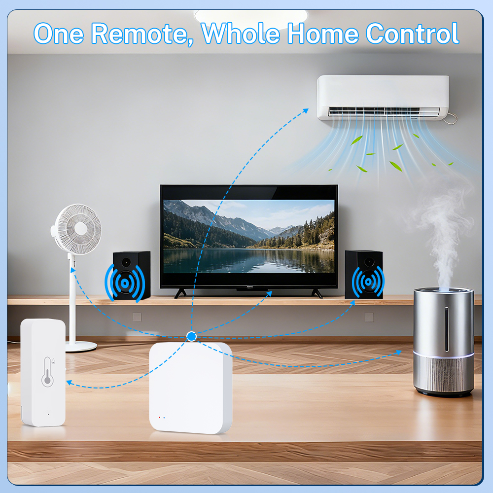 Tuya Zigbee 3.0 Gateway IR Rem - Smart Home Wifi Hub reseña y precio