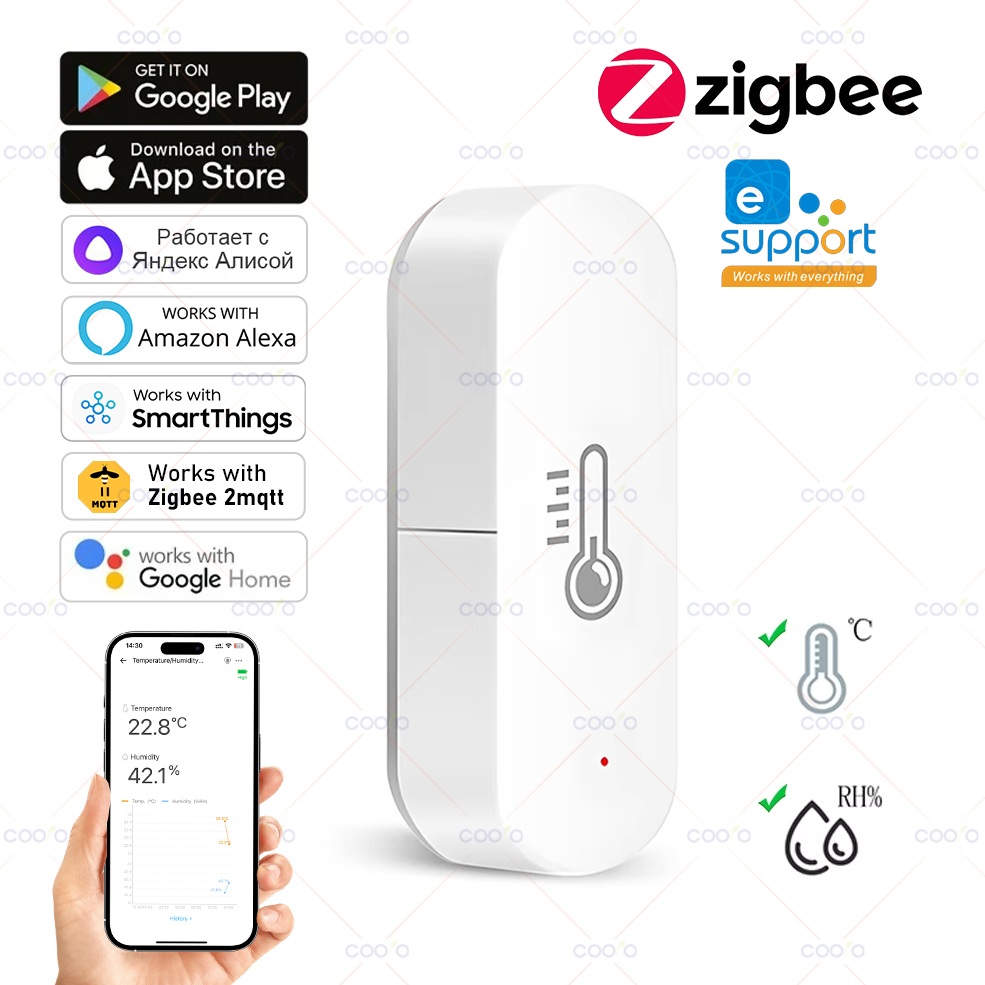 eWeLink Smart ZigBee Temperatu - Smart Home Yandex reseña y precio
