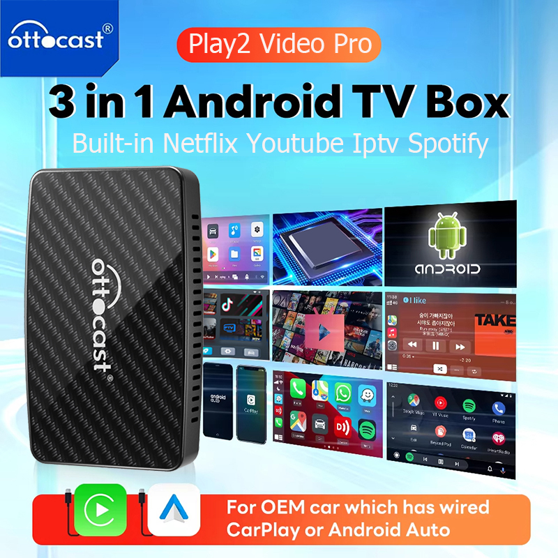 OTTOCAST Android Tv Box Wirele - Smart Home Tv reseña y precio