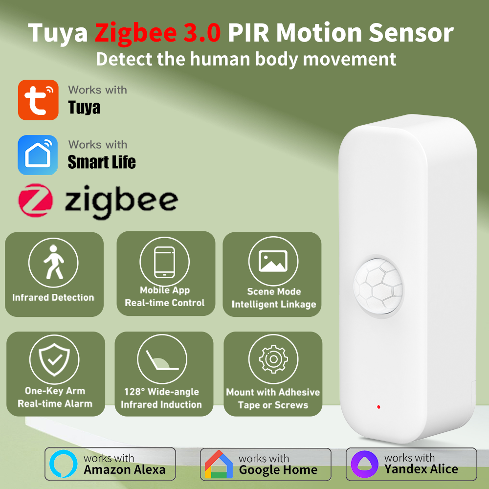 Tuya Zigbee 3.0 PIR Smart Moti - Smart Home Yandex reseña y precio