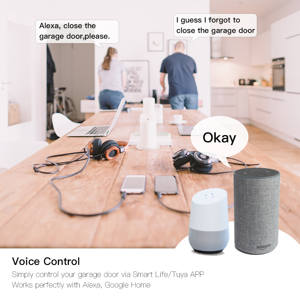 MOES Tuya WiFi Smart Garage Do - Smart Home Integration reseña y precio