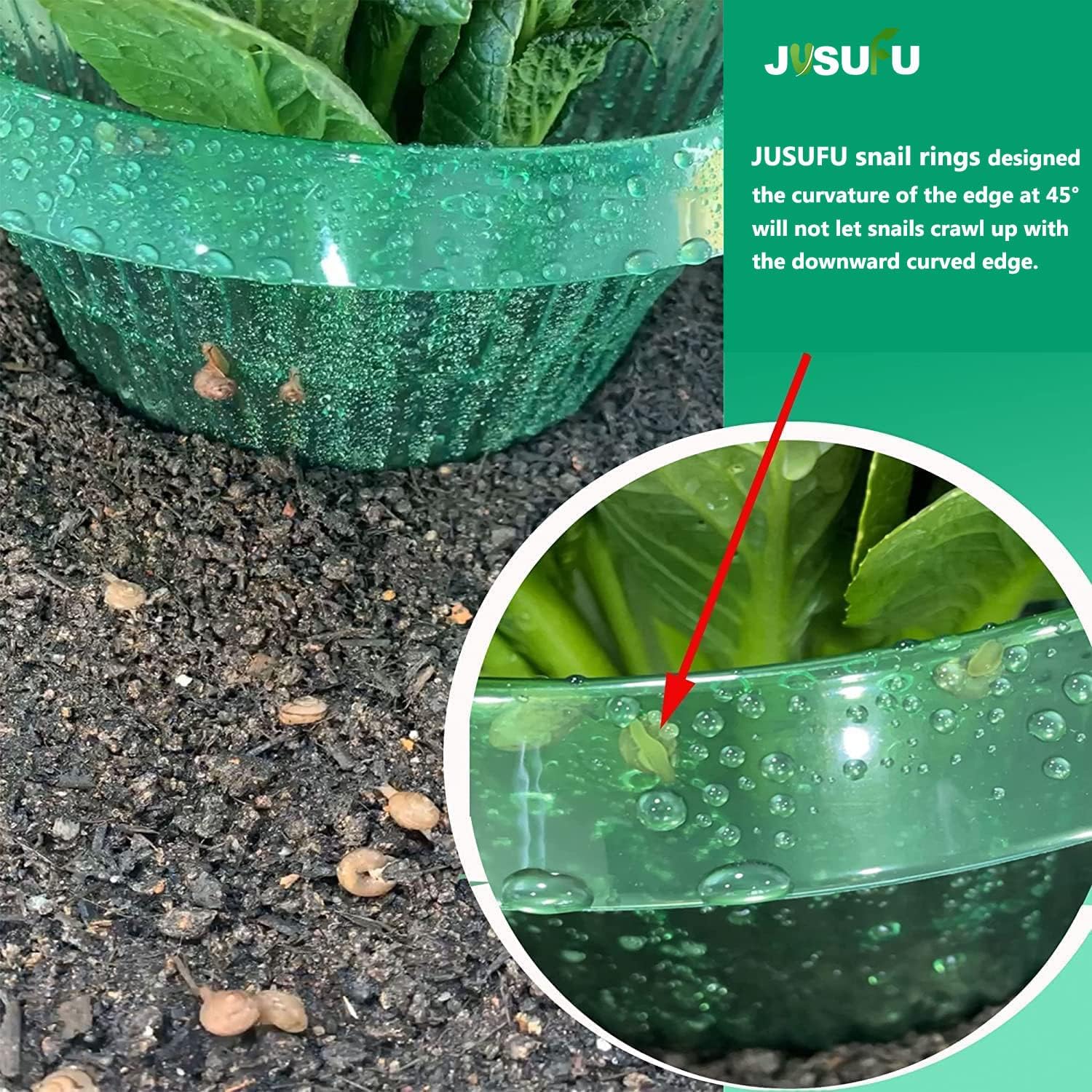 1/30pcs Plants Slug Protection - Smart Home Green reseña y precio