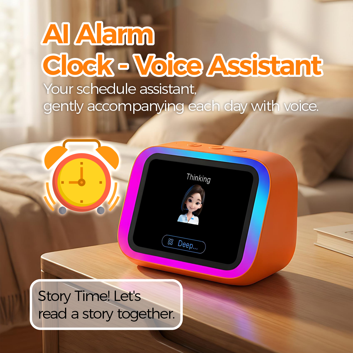 AI Bluetooth Speaker 5.4 AI vo - Smart Home Security reseña y precio