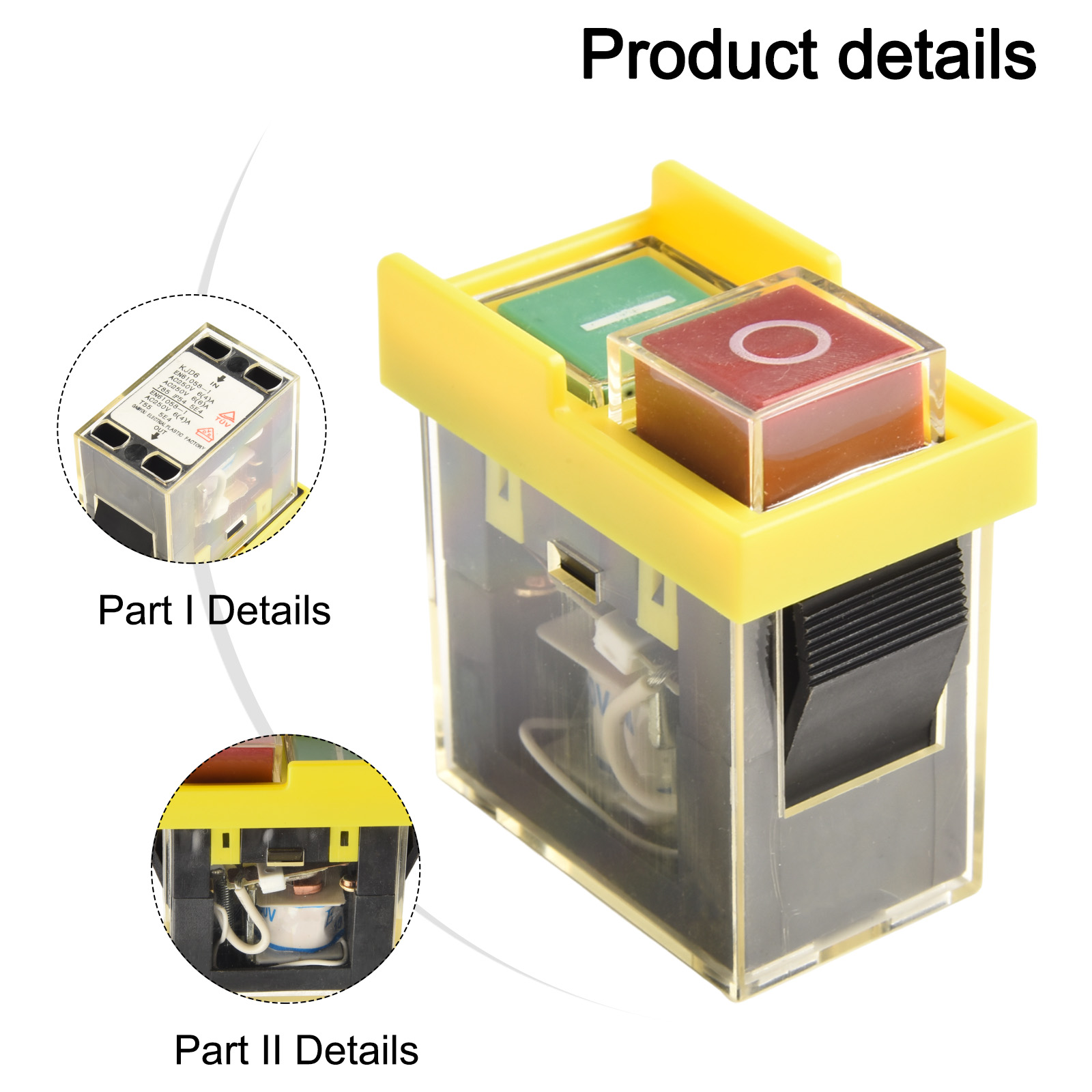 250V Switch KJD6 Switch Green  - Smart Home Green reseña y precio