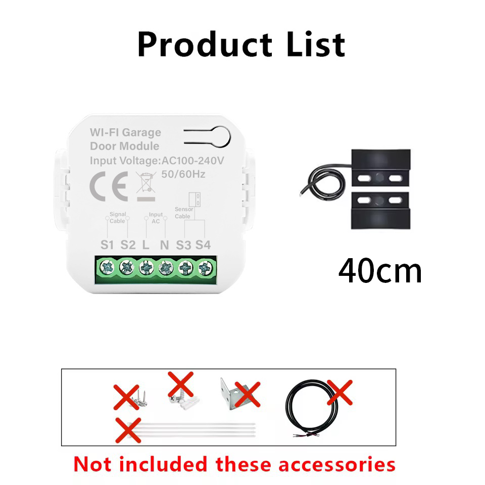 Smart Tuya WiFi Garage Door Sw - Smart Ir Remote Controller reseña y precio