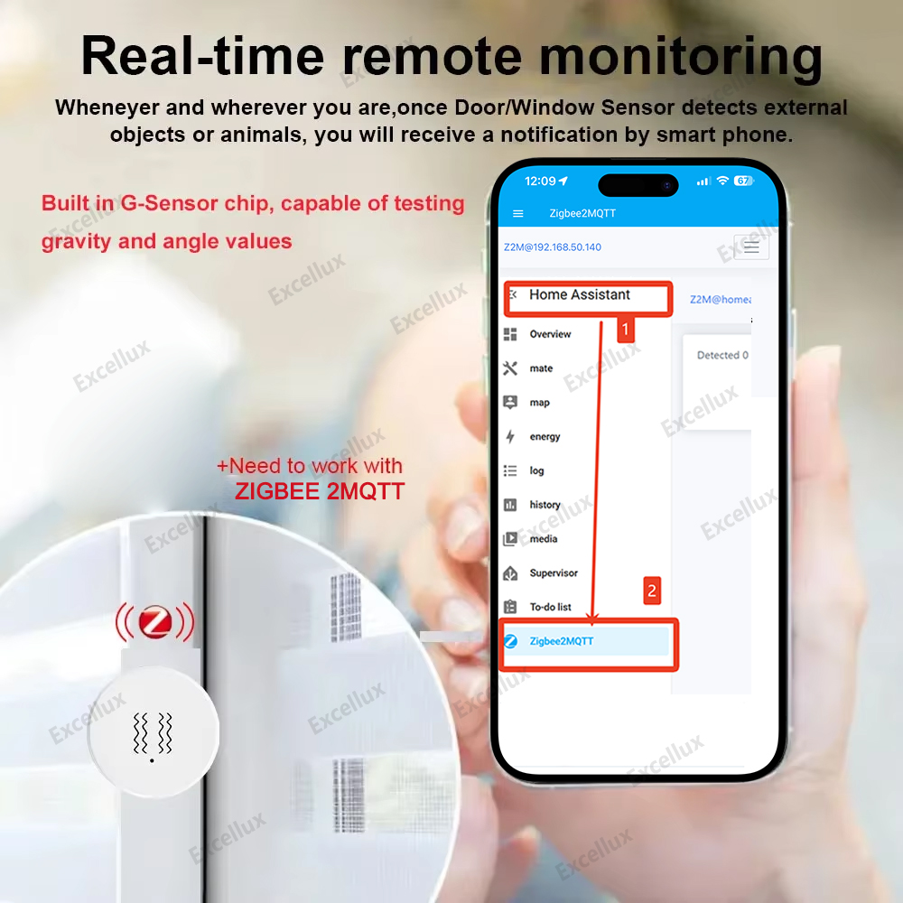 Zigbee 3.0 Smart Vibration Sen - Smart Home Assistant reseña y precio