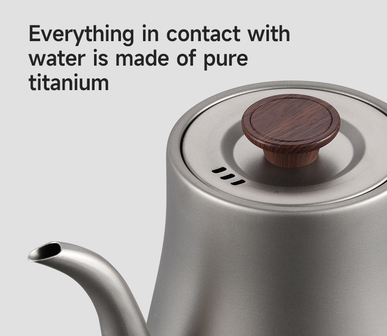 Morden Style Pure Titanium Ele - Home Smart Kettle reseña y precio