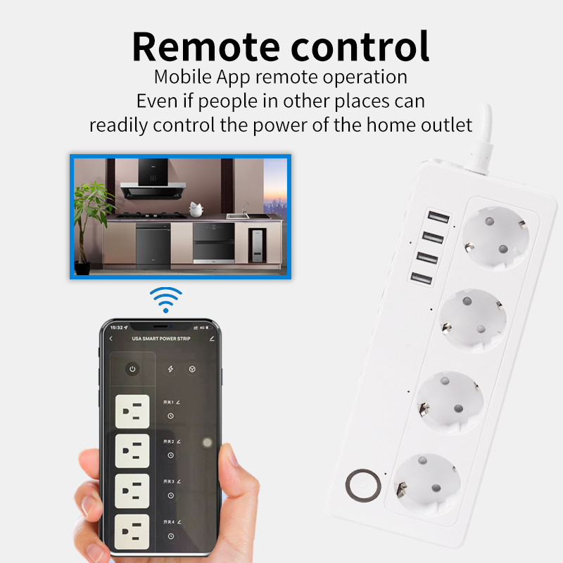 SIXWGH Tuya Smart Extension Co - Smart Power Strip reseña y precio
