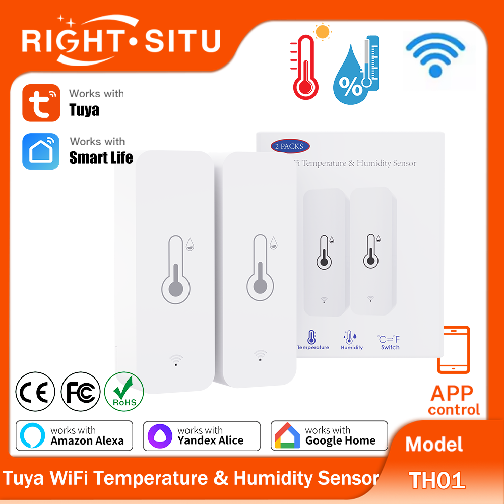 2PACK Tuya WiFi Temperature Hu - Smart Home Yandex reseña y precio