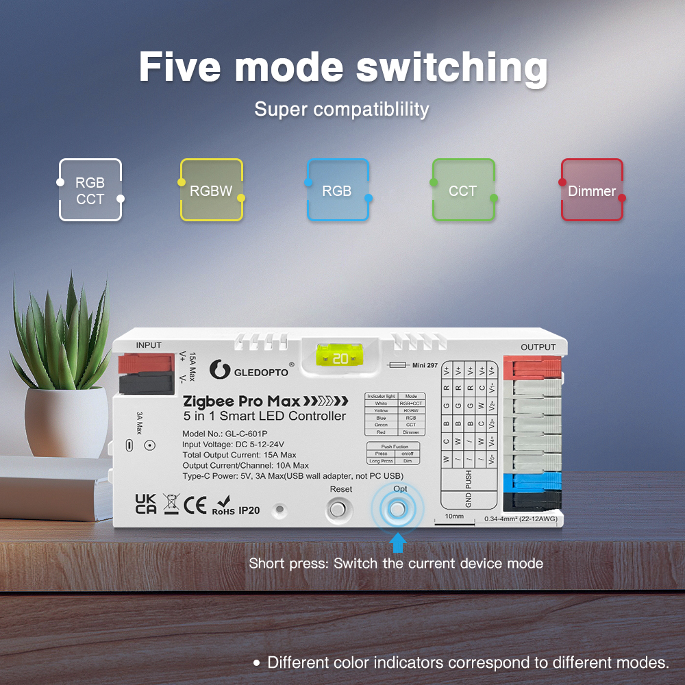 GLEDOPTO ZigBee 3.0 Pro Max 5- - Alexa Compatible Bulb reseña y precio