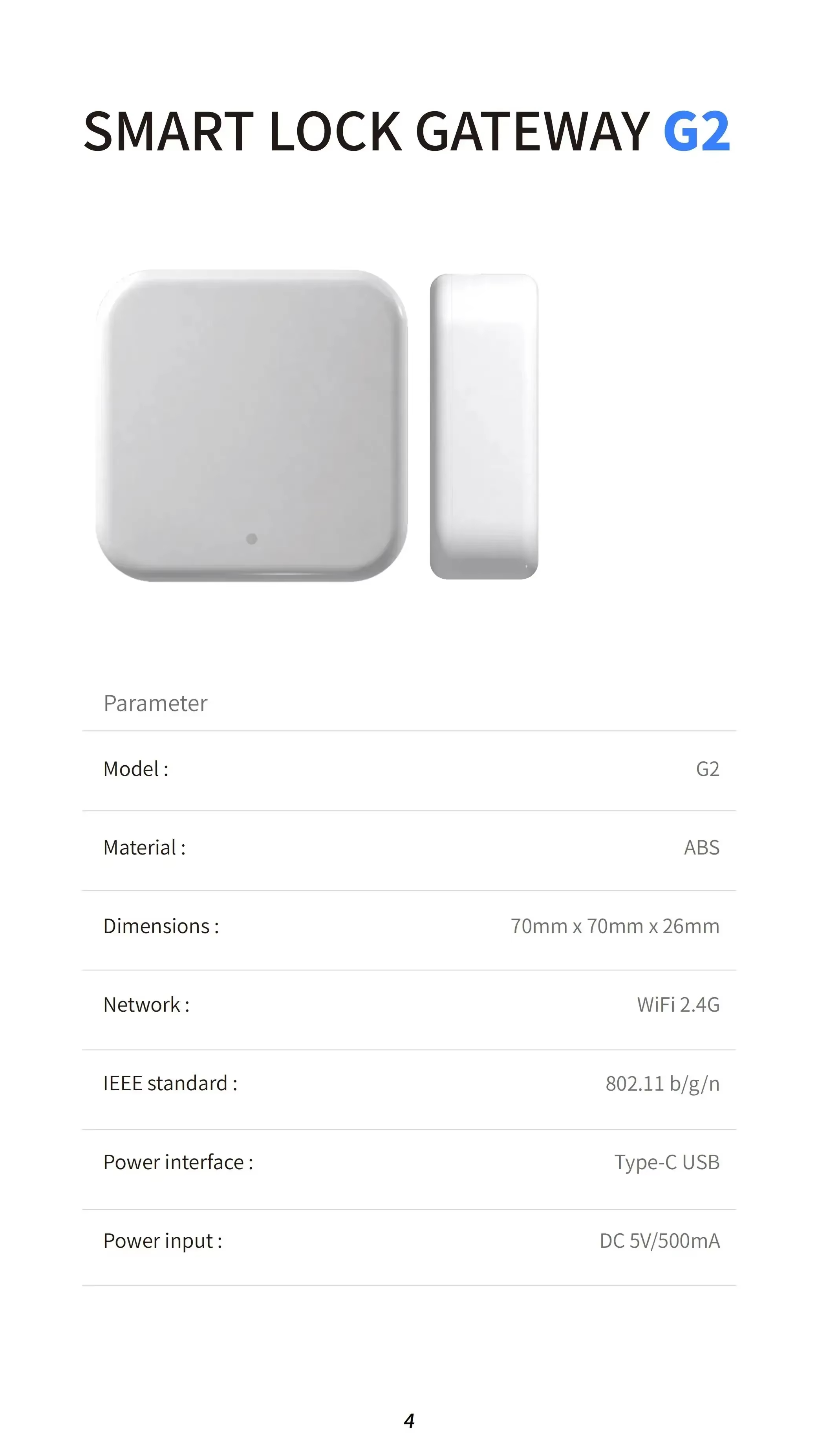 TTLOCK Gateway G2 G3 Bluetooth - Smart Home Wifi Hub reseña y precio