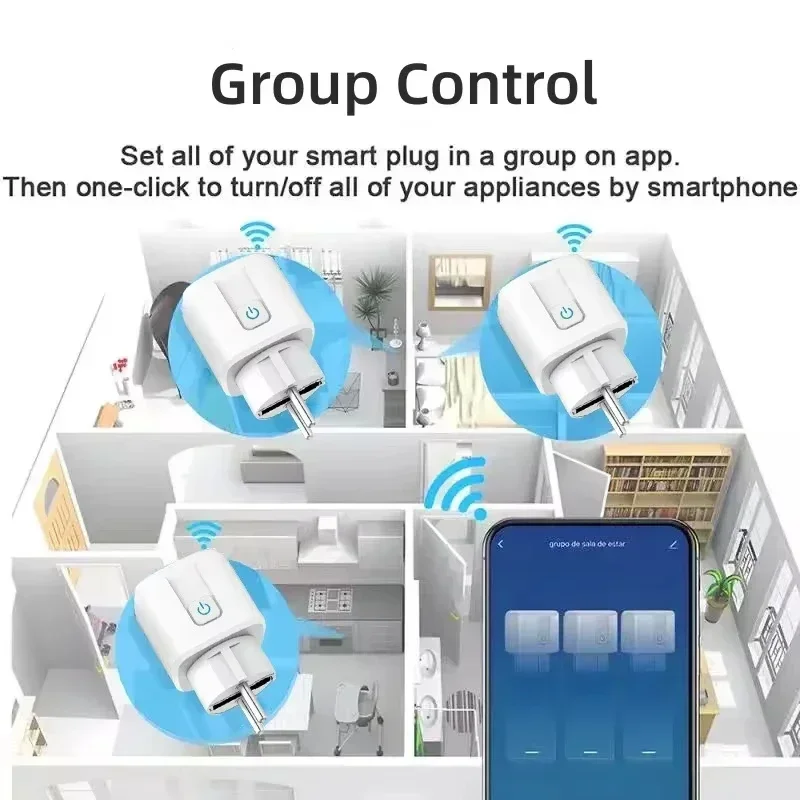 EU Socket Wifi or Zigbee3.0 Pl - Smart Home Yandex reseña y precio