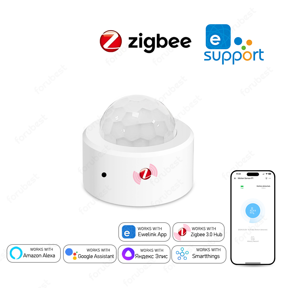 Zigbee 3.0 Human Motion Sensor - Smart Home Security reseña y precio