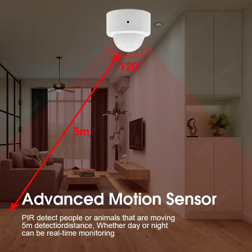Zigbee 3.0 Human Motion Sensor - Smart Home Security reseña y precio