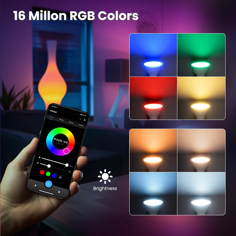 MOES Tuya Matter WiFi GU10 Sma - Alexa Compatible Bulb reseña y precio