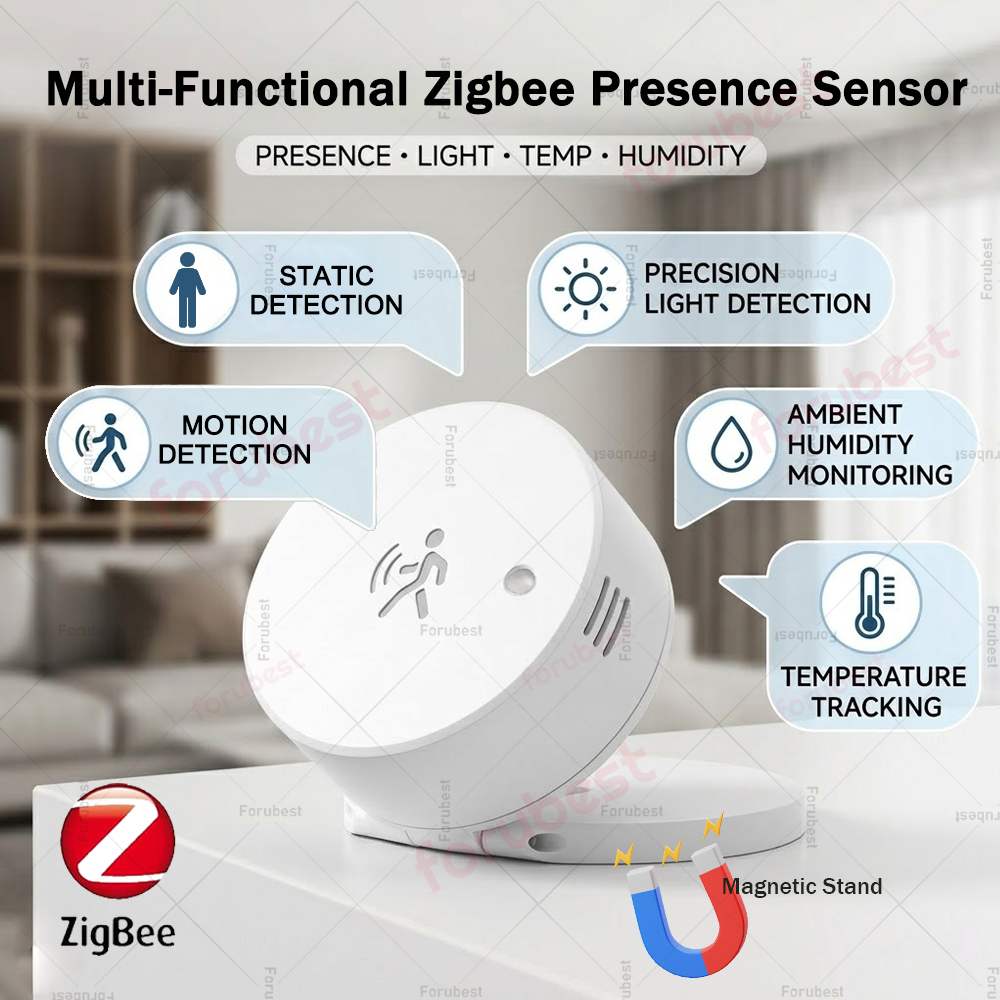 Zigbee 24G mmWave Human Presen - Smart Home Retrofit reseña y precio