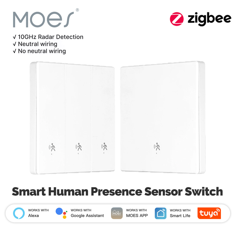 MOES Tuya ZigBee Smart Human P - Smart Home Retrofit reseña y precio