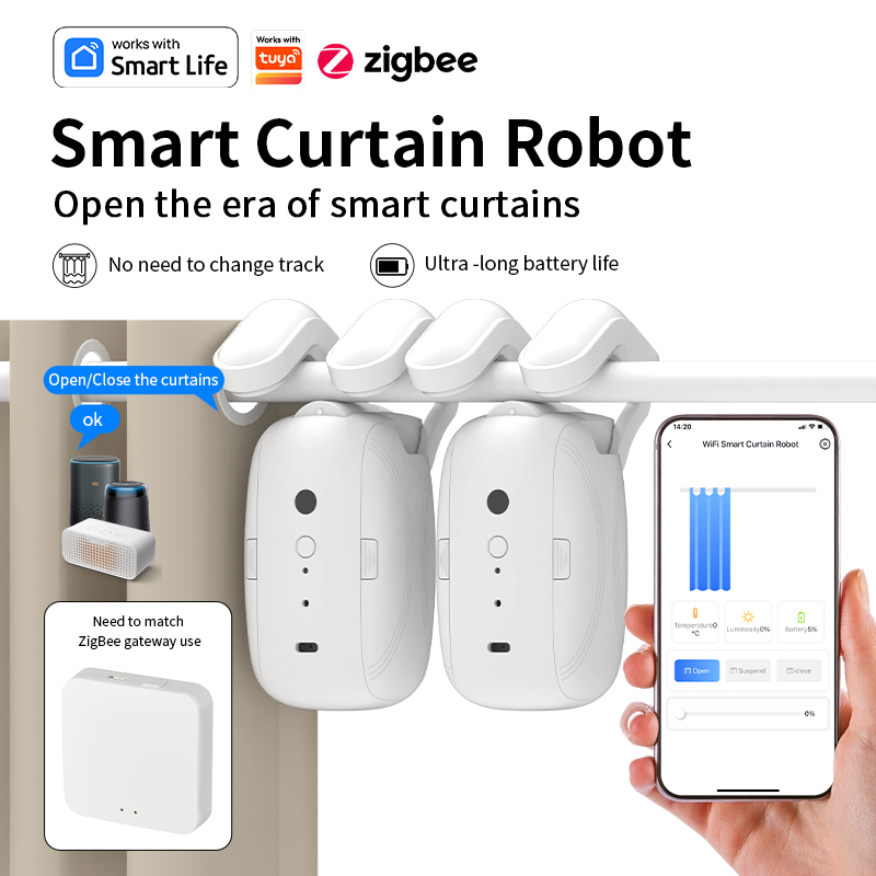 Zigbee Smart Curtain Driver Ro - Smart Home Devices reseña y precio