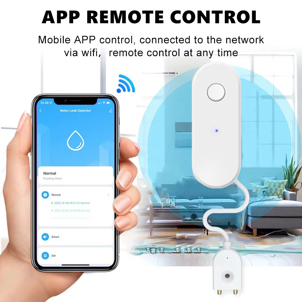 Tuya WiFi Smart Water Leak Sen - Smart Home Green reseña y precio