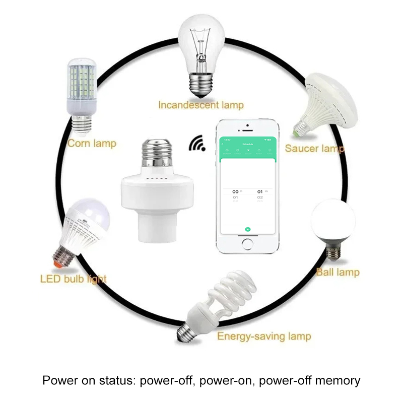 Tuya Smart E27 Socket Switch A - Smart Bulb reseña y precio
