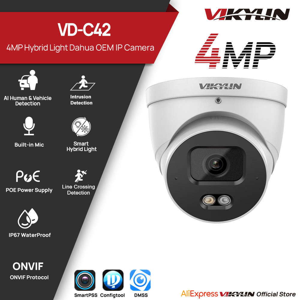 VIKYLIN 4MP IP Security Camera - Smart Home Login reseña y precio