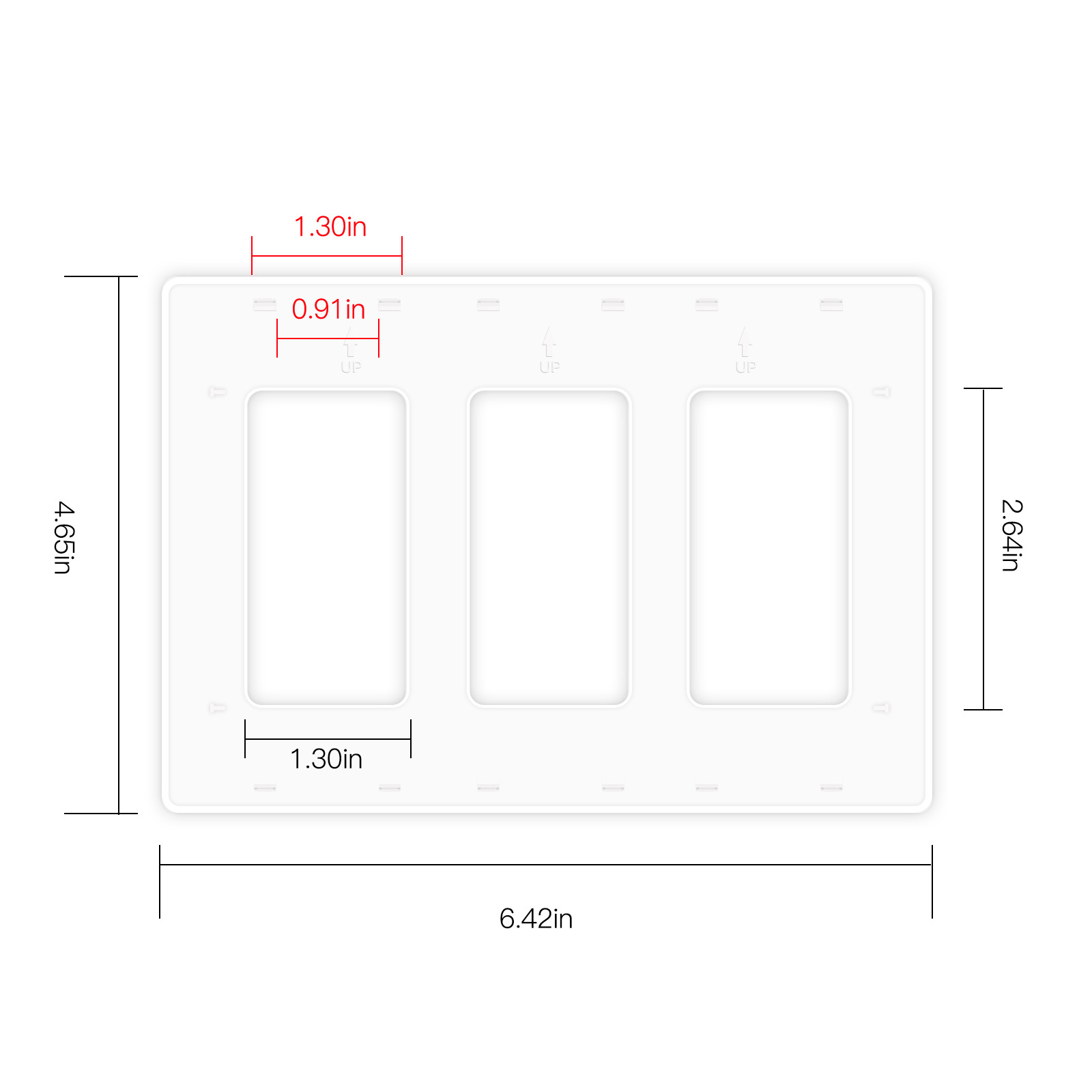 US、EU Type Switch Panel 2/3/4  - Smart Home Kitchen reseña y precio