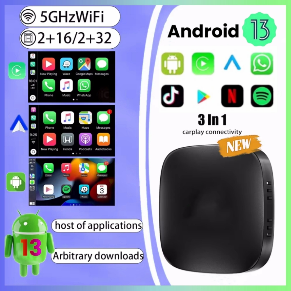 Android 13 CarPlay TV Box Wire - Smart Home Tv reseña y precio