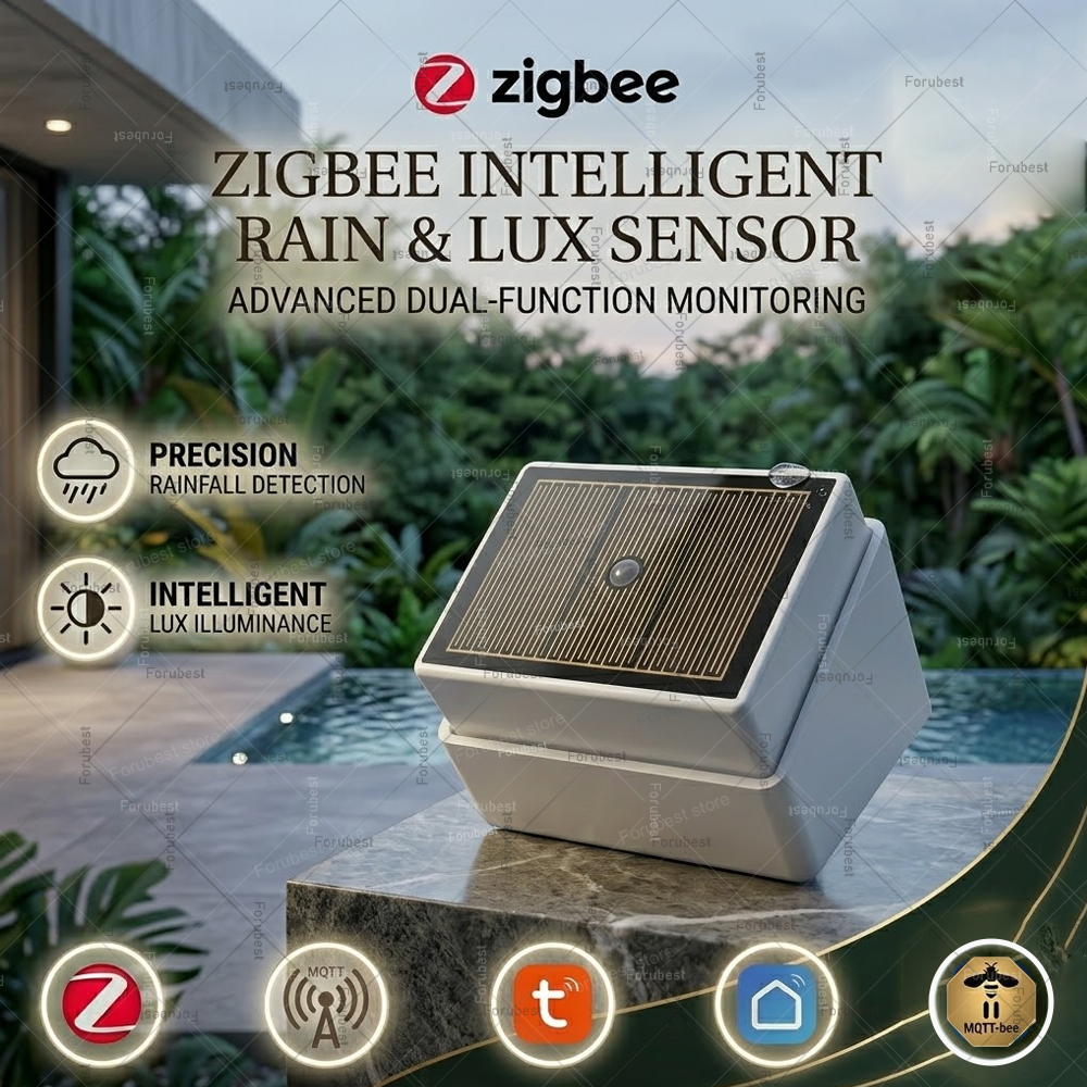 Zigbee Rain Sensor with Bright - Smart Home Green reseña y precio