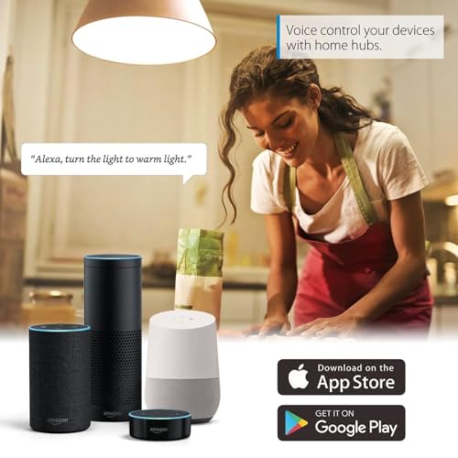 Candelabra Smart Light Bulbs 6 - Alexa Compatible Bulb reseña y precio